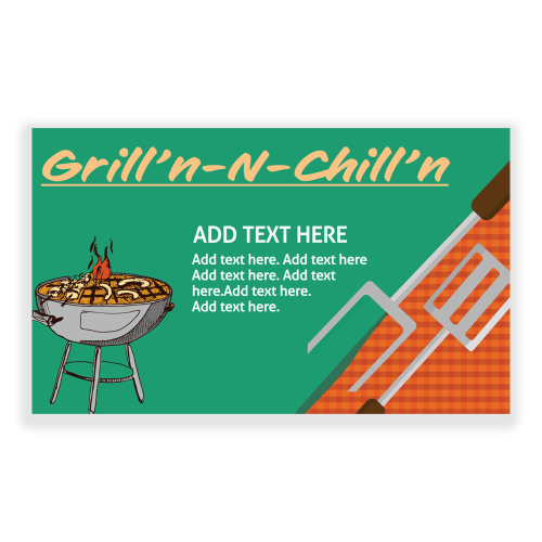 Family Reunion 5x3 Banner Grill n Chill