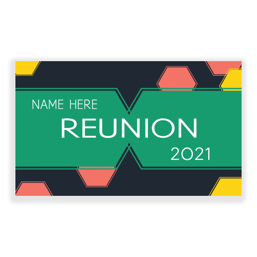 Family Reunion 5x3 Banner Octagons
